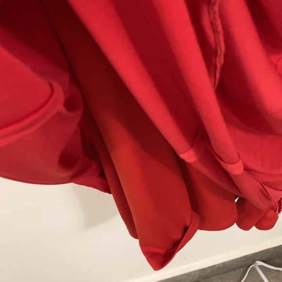 Laundry by Shelli Segal One Shoulder Red Dress size 6 - Picture 8 of 8